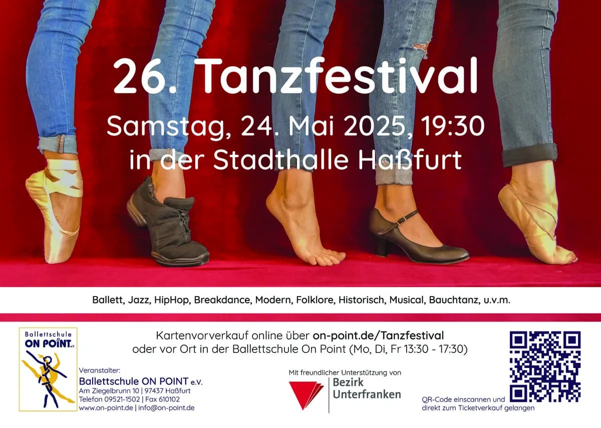 Plakat 26. Tanzfestival 2025