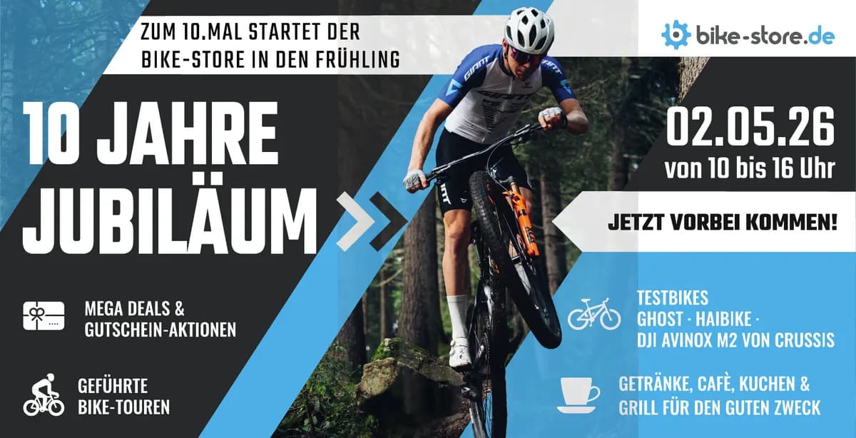 Bauzaunbanner 10 Jahre Jubiläum