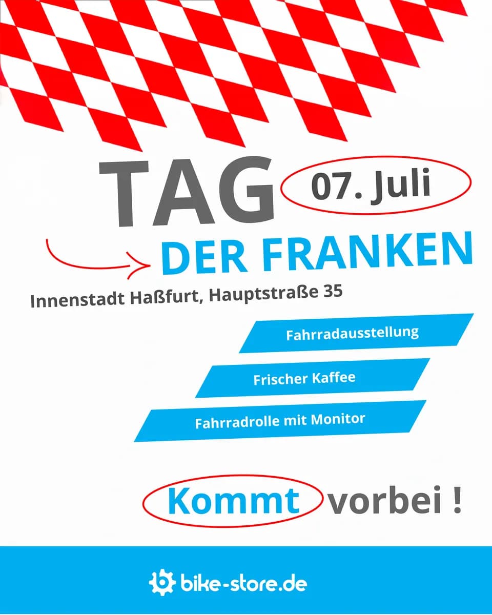 bike-store: Event-Post Tag der Franken 2025