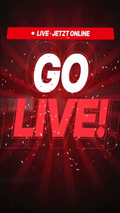 Reel zum Website-Launch „Go live“