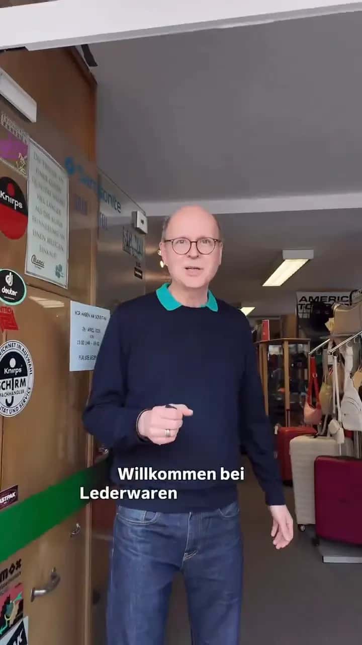 Reel Geschäftsvorstellung Lederwaren