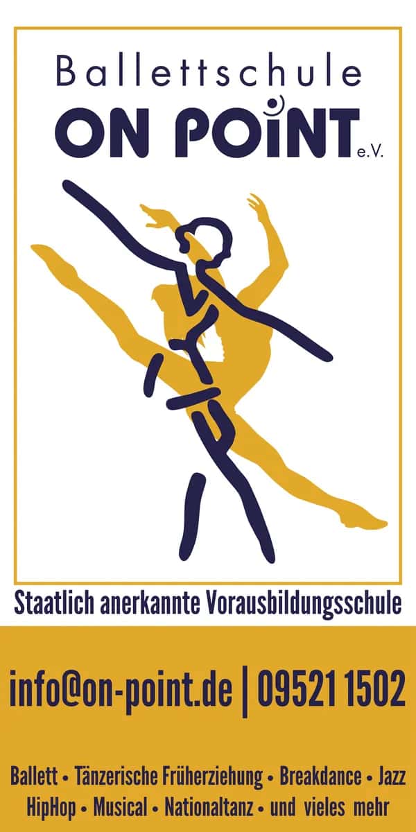 Eingangsschild Ballettschule 2024