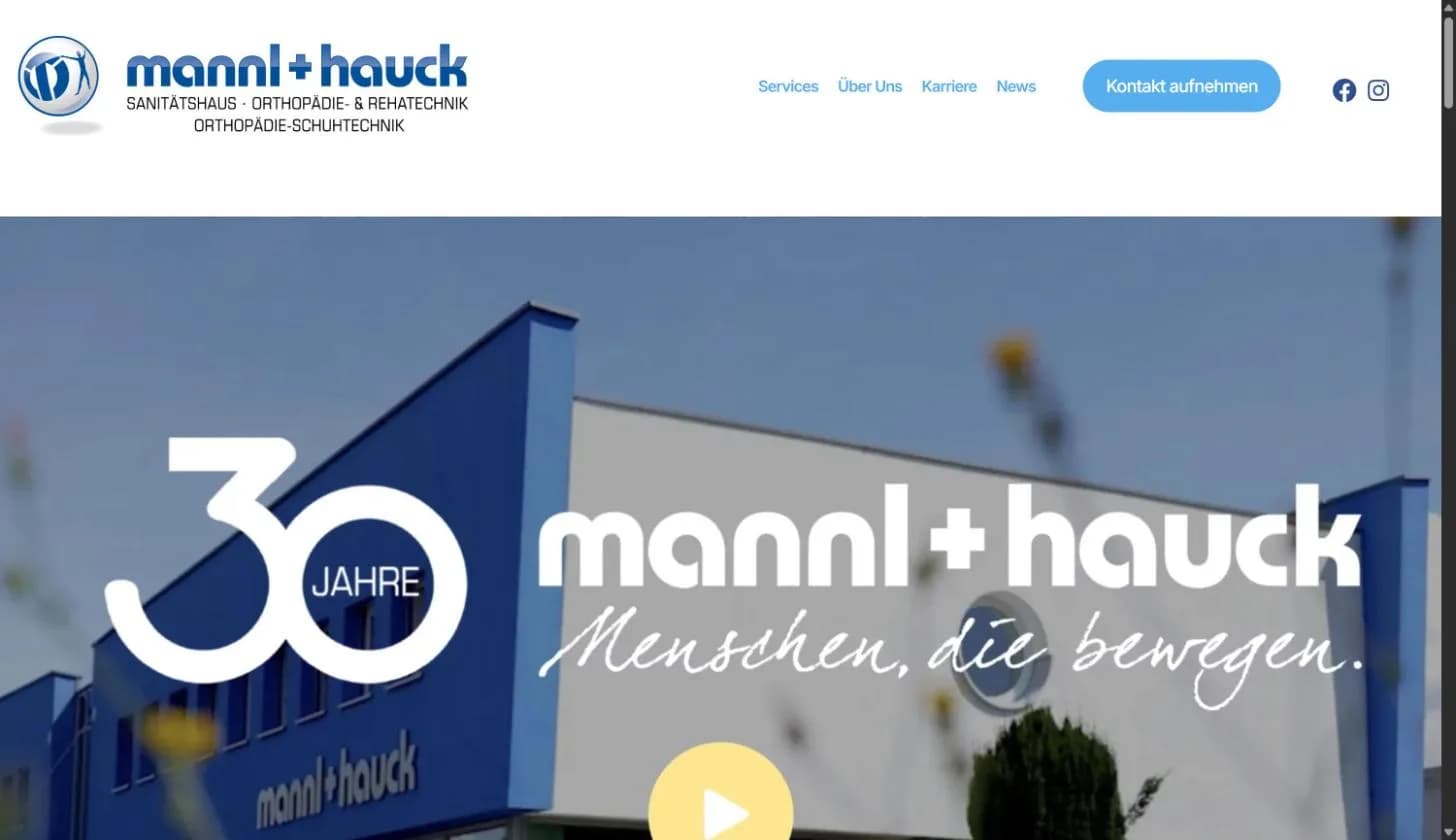 Neue Website von mannl + hauck, umgesetzt von YJAR