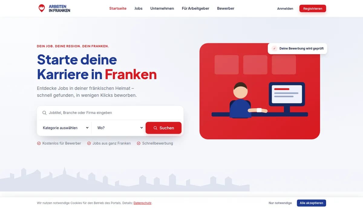 Jobportal Arbeiten in Franken: Starte deine Karriere in Franken