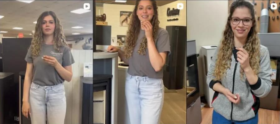 Instagram-Reels der Ofengalerie