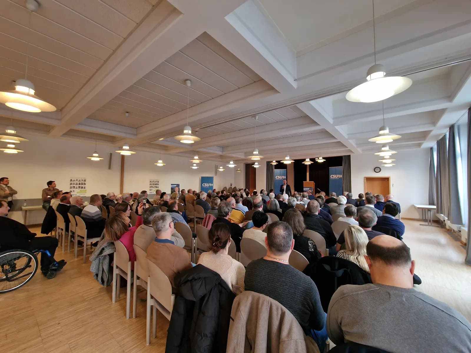 Wahlkampfauftakt in Hofheim