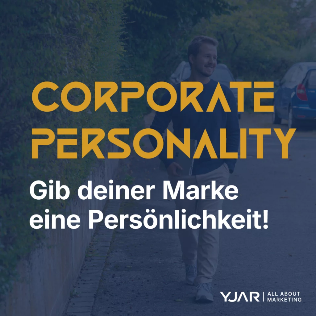 Corporate Personality: Yannick Reuß als Gesicht von YJAR