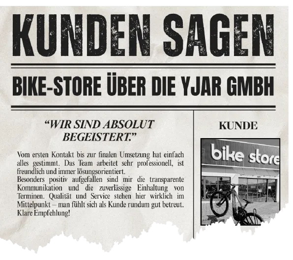 Kundenstimme Bike Store
