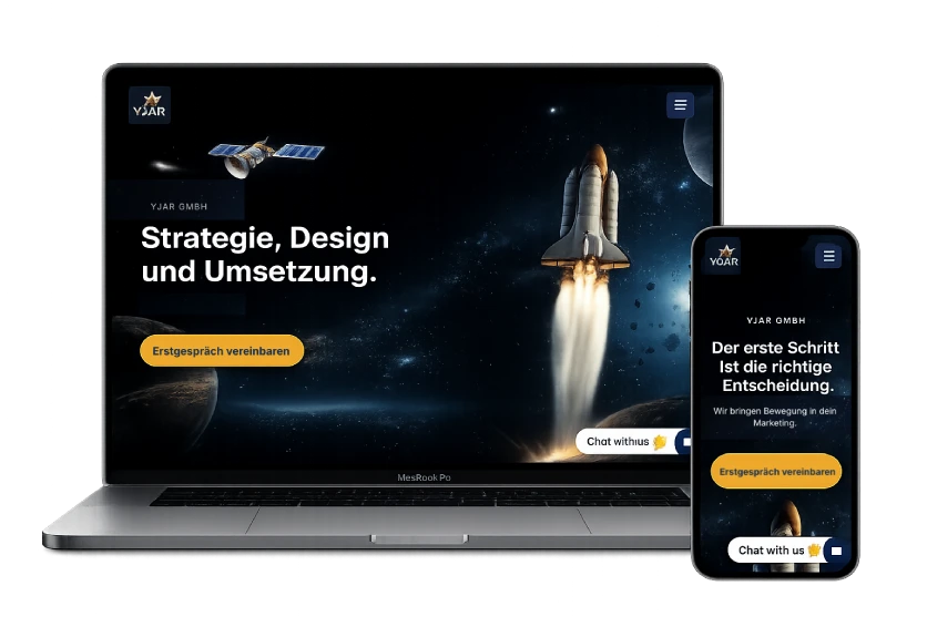 YJAR Webdesign Projekt